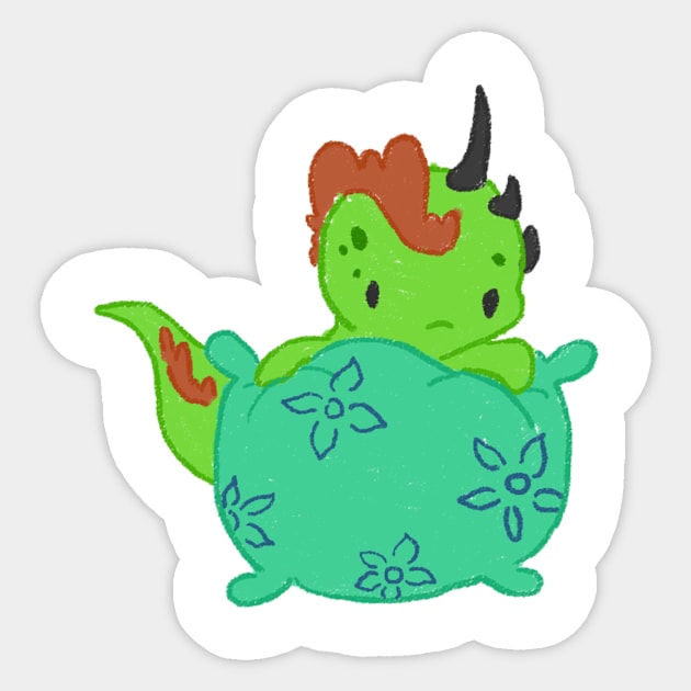 dino Sticker by Make_them_rawr